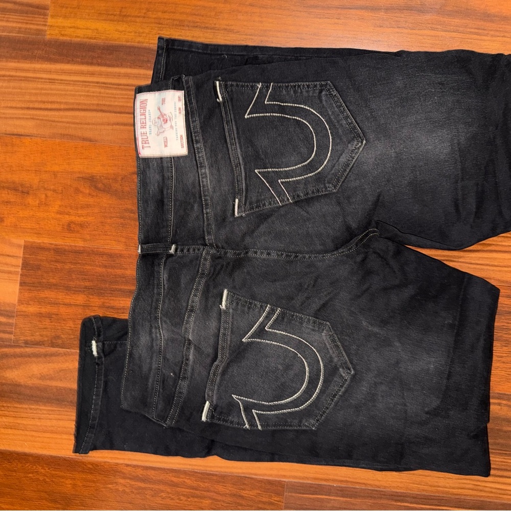 True Religion Dark Wash Denim Jeans - Picture 2 of 2
